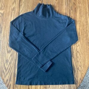 ROAMERS 100% Organic Cotton Black Turtleneck - Women's Size Small